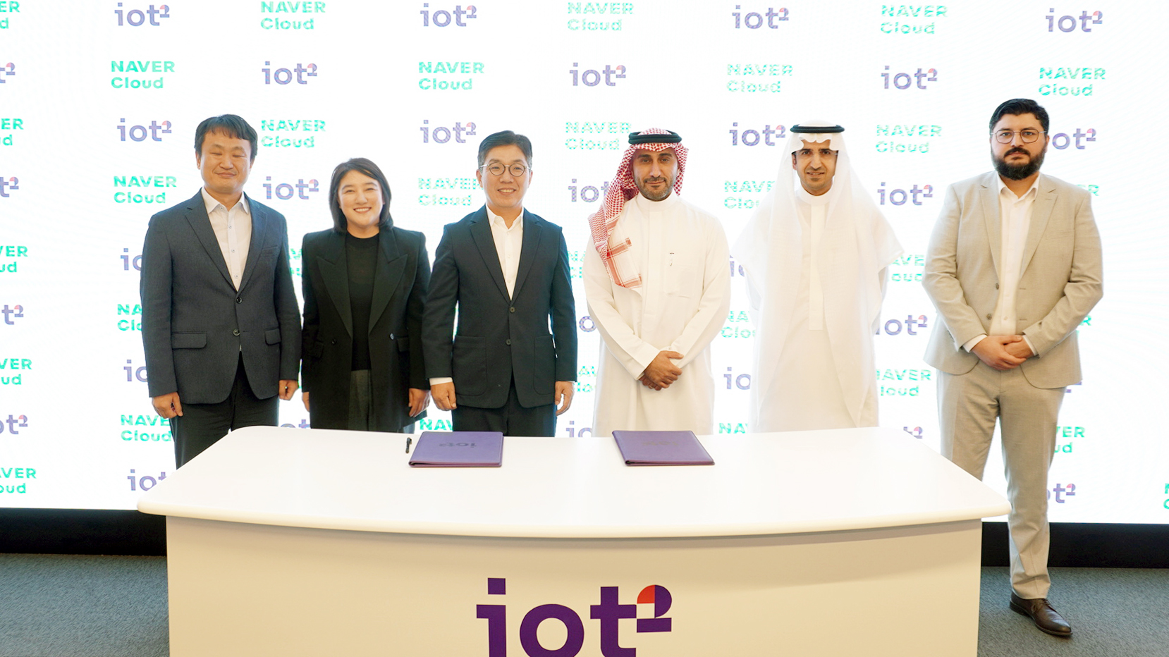 Team NAVER Forges Ahead in Saudi Digital Transformation with the iot squared