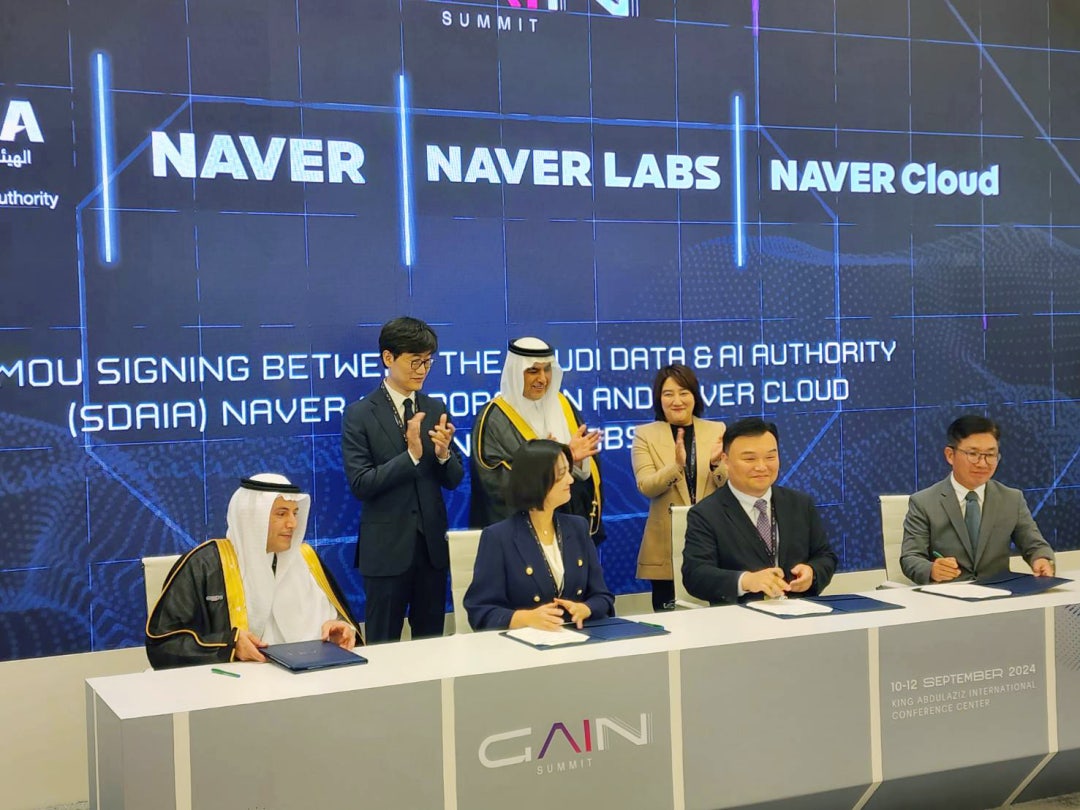 TEAM NAVER Attends GAIN 2024 and Begins AI Collaboration with Saudi Arabia to Accelerate Middle East Expansion Strategy